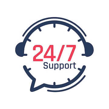 24/7 Service Icon