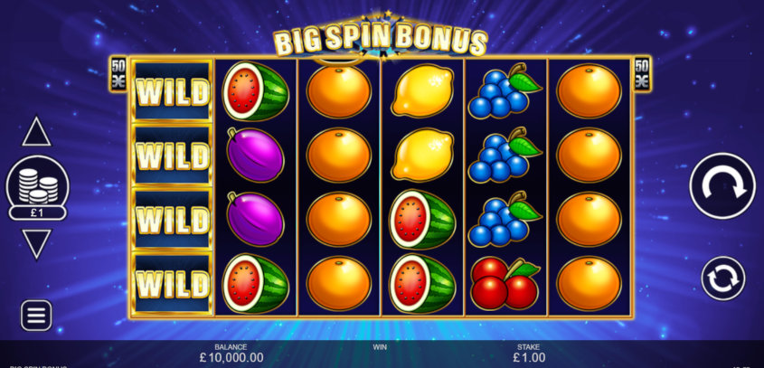 Big Spin Bonus Game
