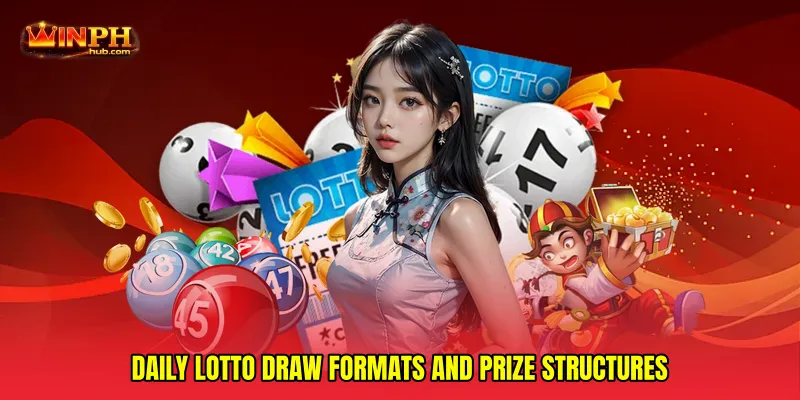 Daily lotto draw formats and prize structures