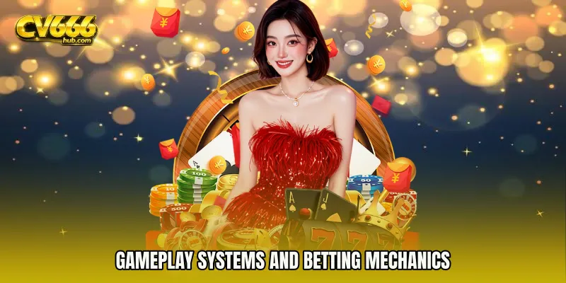 Gameplay systems and betting mechanics