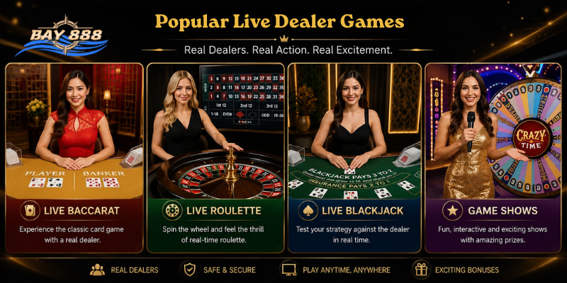 Popular Live Dealer Games