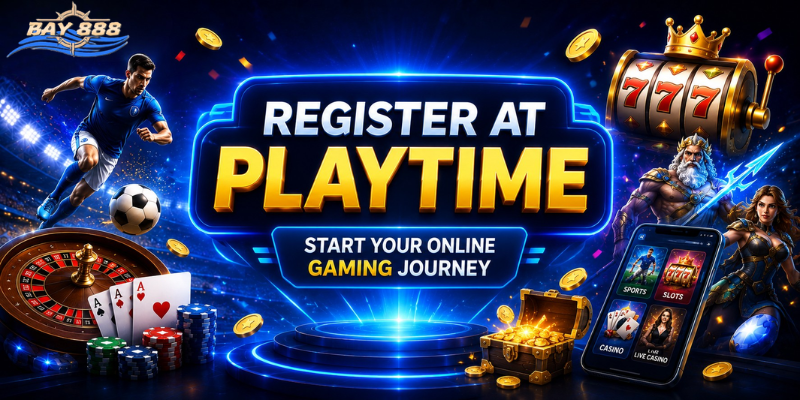 Register at PLAYTIME: Start Your Online Gaming Journey